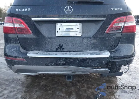 2014 Mercedes-Benz Ml 350 4Matic из США, поврежденный, VIN 4JGDA5HB9EA421472